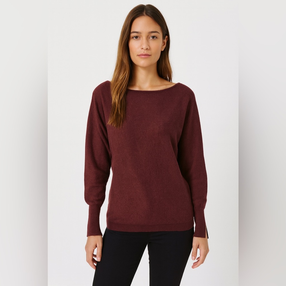 Be Cool Burgundy Sweater Medium/Large